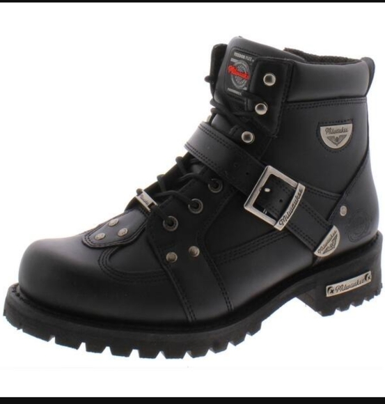 MILWAUKEE Other - MILWAUKEE ROAD CAPTAIN 6" MOTO BOOTS - BLACK UNISEX STYLE MENS 7 WOMENS 9